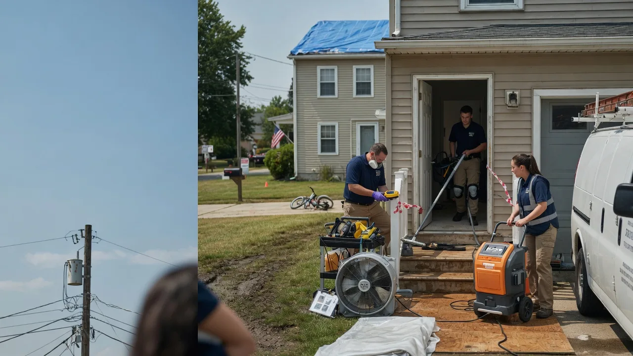 Water Damage Repair in Hughesville, PA near me